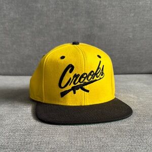 Crooks & Castle Yellow SnapBack Hat